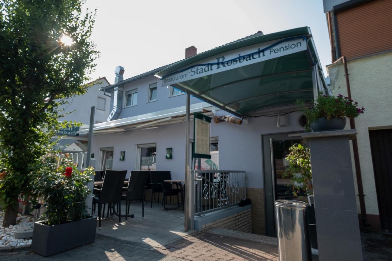 Schnitzelhaus Und Pension Stadt Rosbach Rosbach vor der Hohe ภายนอก รูปภาพ
